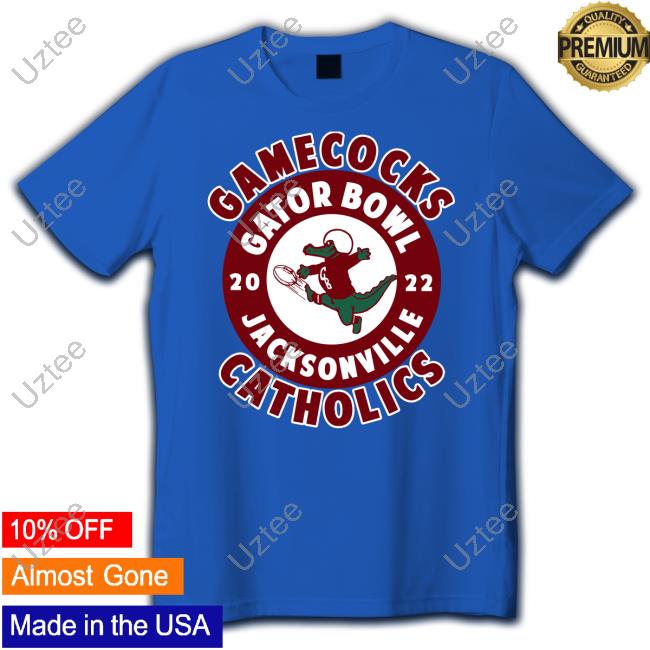 Gamecock Gator Bowl 2022 Jacksonville Catholics Shirt Bull Ward Gamecock Gator Bowl 2022 Jacksonville Catholics Sweatshirt
