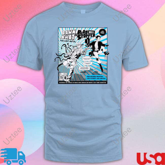 Mistborn Dawn Shot And Blood Stopper The Lost Metal Shirt