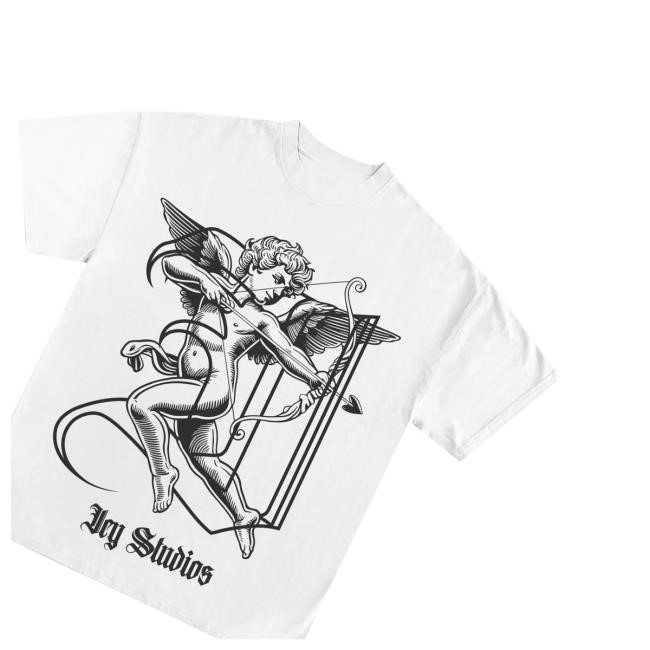 Wear Icy Cupid White Graphic Tank Top