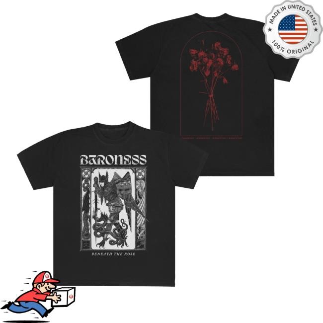 Baroness Merch Store Beneath The Rose Tank Top