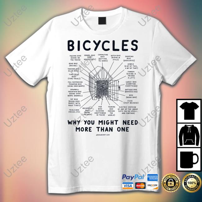 Dave Walker Bicycles Folding Bike Gravel Bike Commuting Bike Long Sleeve T Shirt
