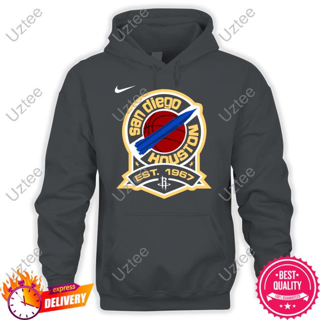 San Diego Houston Est 1967 Tee San Diego Houston Est 1967 T Shirts Houston Rockets