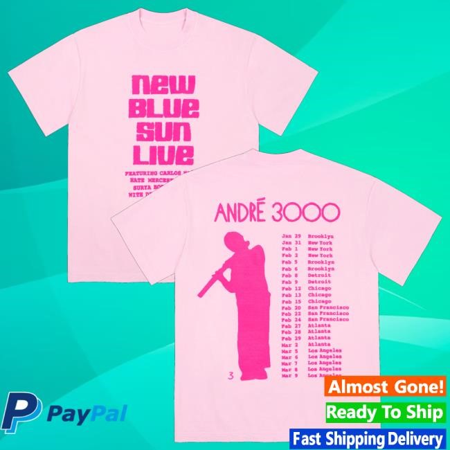 Andre 3000 Merch Store New Blue Sun Live Hoodie