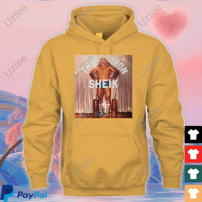 Roots Of Fight The Iron Sheik Stance Photo Sweatshirt