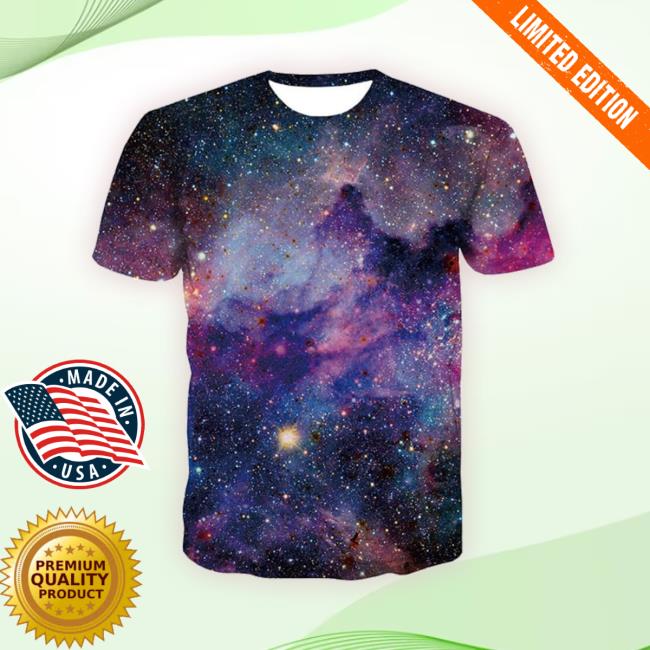 Galaxy T-Shirts Space 3D Print New Shirt