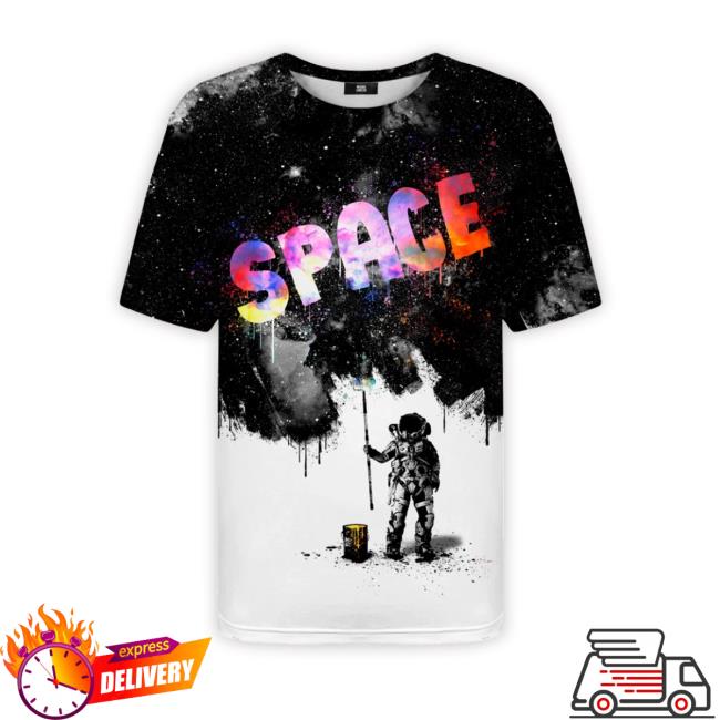 Mrgugu Space Painter Tee Shirt