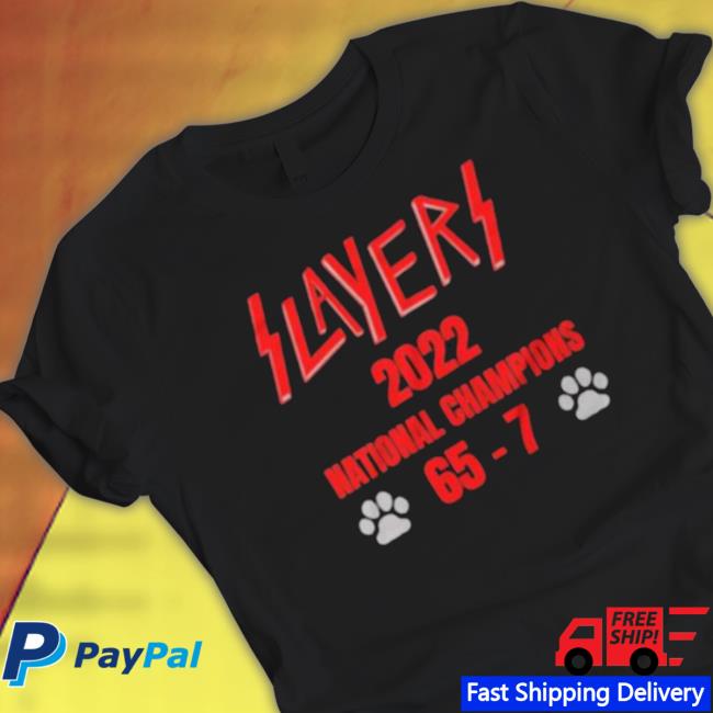 Layer 2022 National Champions 65-7 Tee Shirt