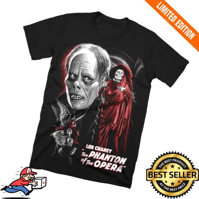 Terror Threads Merch Store The Phantom Of The Opera Beneath The Mask Youth T Shirt