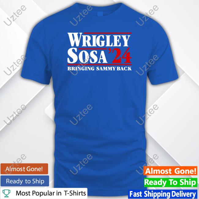 Obvious Shirts Wrigley Sosa 24 Bringing Sammy Back Sweatshirt