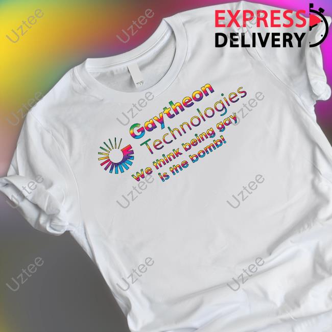 Thegoodshirts Gaytheon Technologies We Think Being Gay It The Bomb Sweatshirt