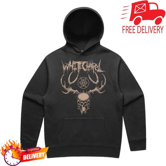 Whitechapel Merch Shop Store Official Hymns Faded Black Classic Shirt