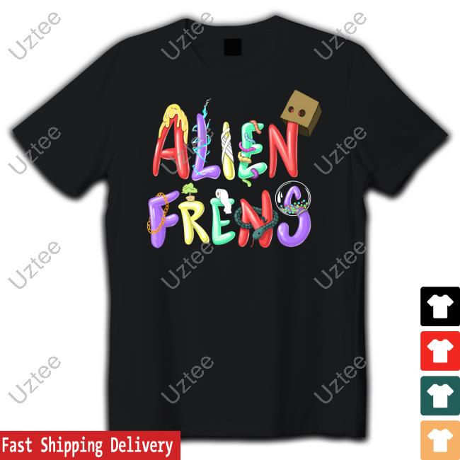 Alien Frens Long Sleeve T Shirt Masoncrowe