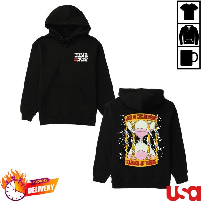 Xplr Merch In The Moment Dumb & Wise Black Classic Shirt