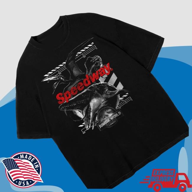 Official Speedway X Jurassic World Rebirth All Terrain Classic Shirt