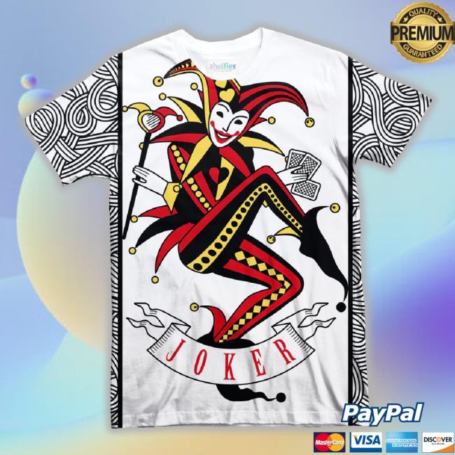 Shelfies Joker Card 3D Shirt
