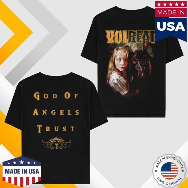 Official Volbeat Merch God Of Angels Trust Goat Classic Shirt