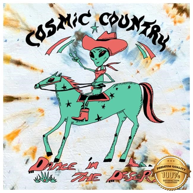 Thunder Shout Merch Cosmic Country Dyed Dance In The Desert Colorway Classic Shirt