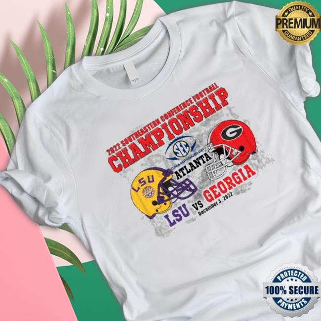 Southeastern Conference Football Championship Lsu Vs Georgia 2022 Crewneck Sweatshirt Southeastern Conference Football Championship Lsu Vs Georgia 2022 Sweatshirt