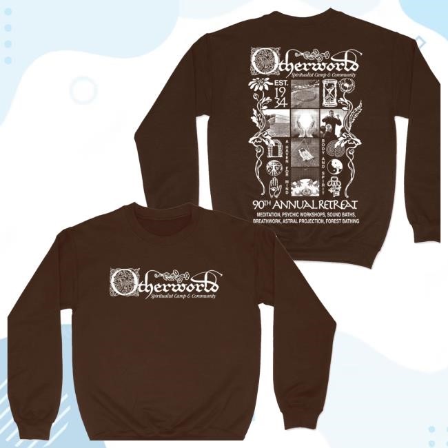Official Otherworld Pod Merch Store Brown Camp Funny Shirt Official Otherworld Pod Merch Store Brown Camp Tee
