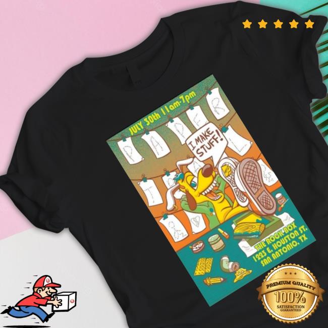 The Rock Box 1223 E. Houston St San Antonio, Tx July 2023 Poster New Shirt The Rock Box 1223 E. Houston St San Antonio, Tx July 2023 Poster Hoodie Sweatshirt