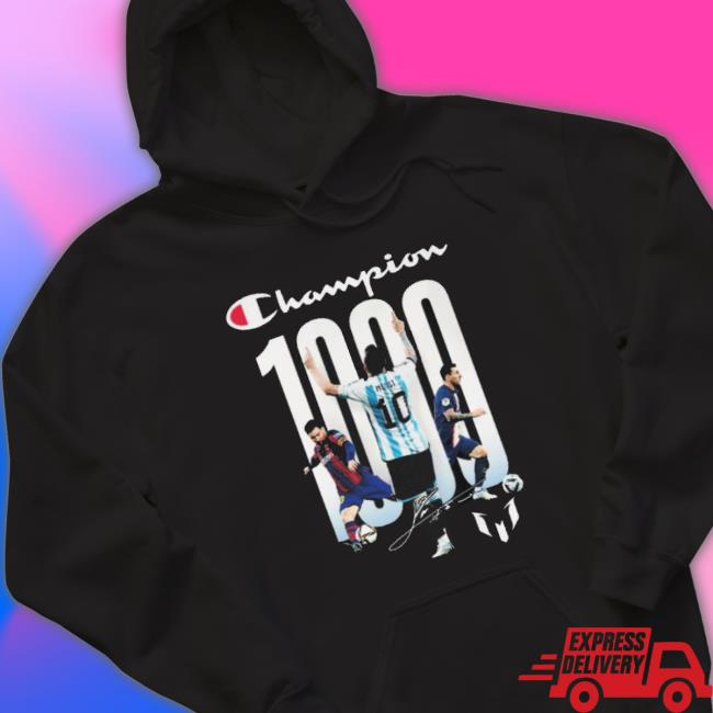Champion Lionel Messi 1000 Tee Shirt
