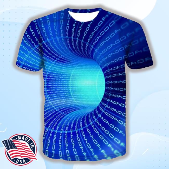 Swirl T-Shirt Men Graphic 3D T Shirts Cool Casual 3D Tshirts Novelty Space Shirt Print Blue Classic Shirt Funny Short Sleeve Hip Hop Mens