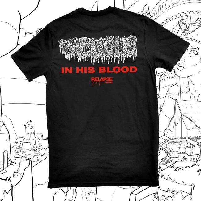 Kevin Silvester Vacuous In His Blood T Shirt