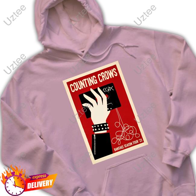 Official Counting Crows Banshee Season Tour 2023 Hoodie Official Countingcrows Store Counting Crows Banshee Season Tour 2023 Shirt