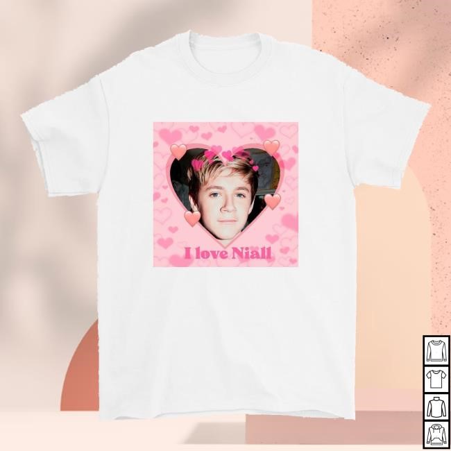 Niall Horan Merch I Love Niall Long Sleeve Shirt