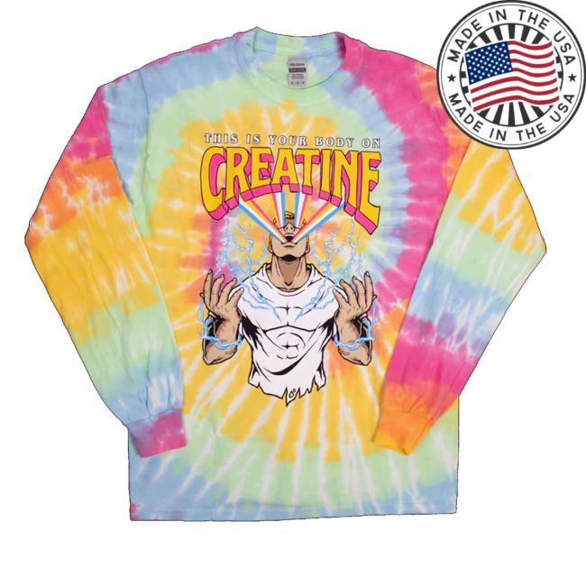 Official Your Body On Creatine Long Sleeve Shirt