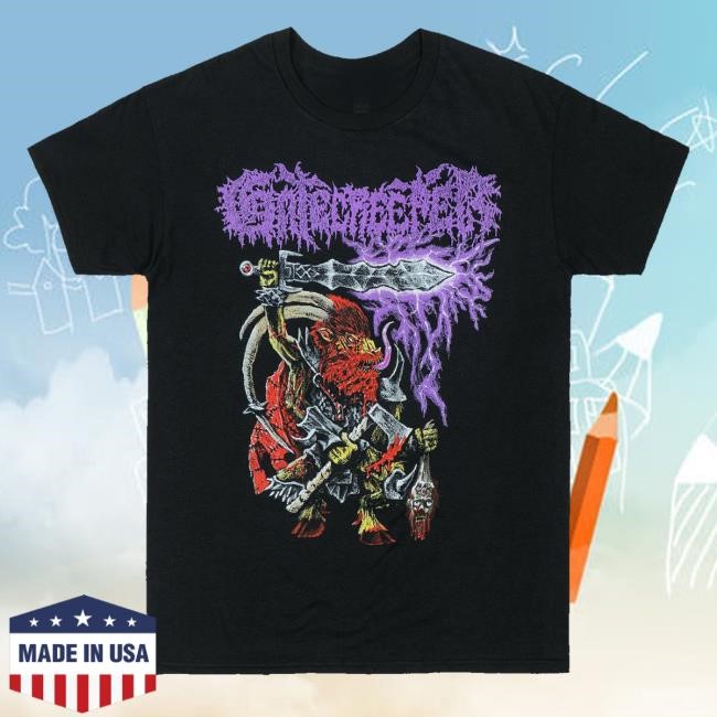 Gatecreeper Merch Shop Store Official Gatecreeper Purple Goatman Long Sleeve T Shirt
