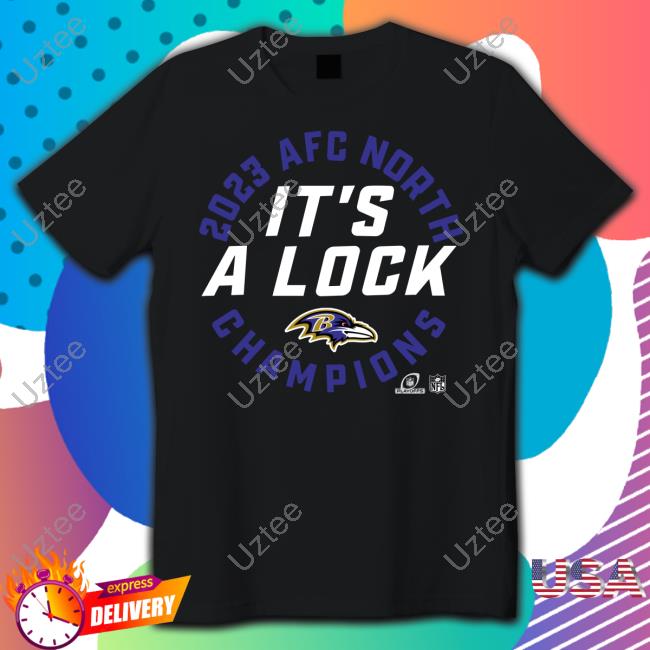 Baltimore Ravens 2023 AFC North Division Champions Sweater
