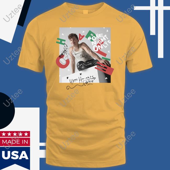 Charlieputh Merch One Night Only Happy Holidays Charlie Shirt