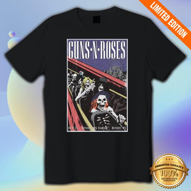 Guns N’ Roses Hersheypark Stadium Hershey, Pa August 11, 2023 T-Shirt