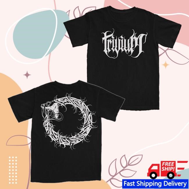 Trivium Merch Infinity Snake Zip Hoodie Trivium Merch Infinity Snake Shirts