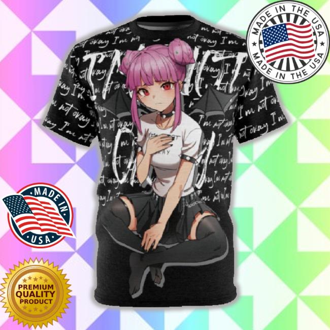 Budo Transformation Sad Anime Girl Unisex Aop Cut & Sew 3D T-Shirt