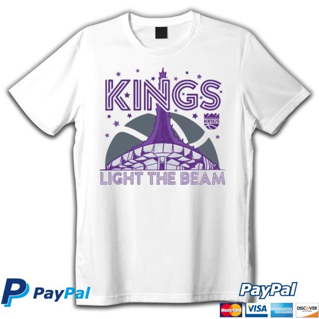 Sacramento Kings Homage Unisex Light The Beam Hyper Local Shirt