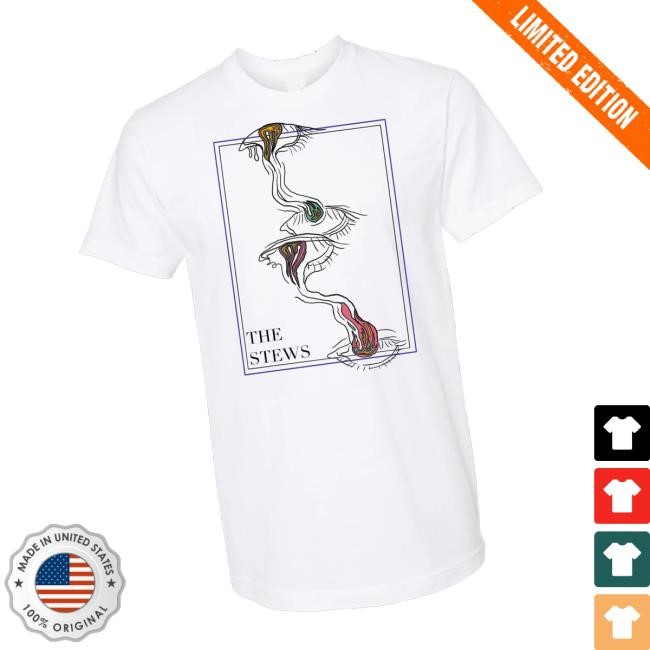 Trending The Stews Band Merch Store Trippy Eyeballs Tee