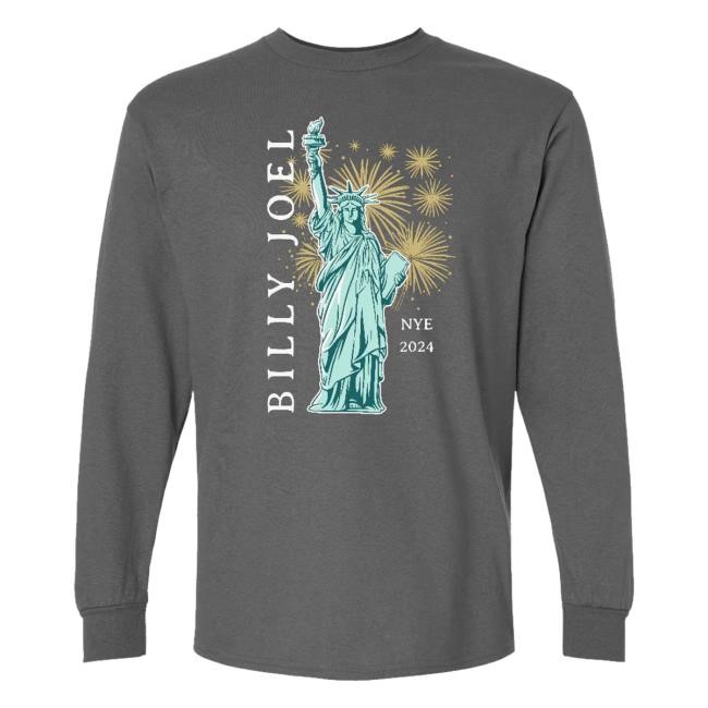 Billy Joel 12-31-24 Nye Belmont Park, Ny Event New Shirt