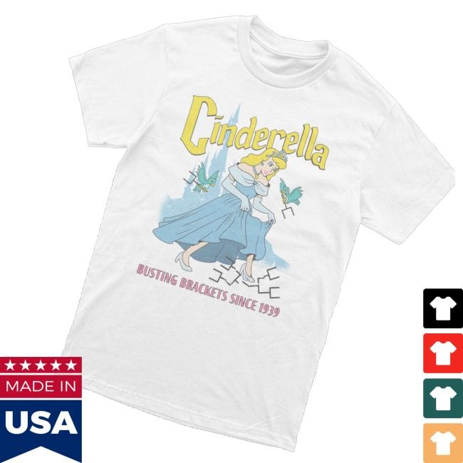Cinderella Busting Brackets Since 1939 Long Sleeve Shirt Almost Friday Merch Store Cinderella