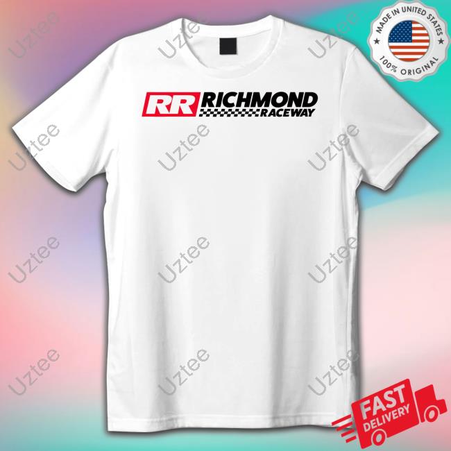 Nascar Store Richmond Raceway Horizontal Logo Hooded Sweatshirt