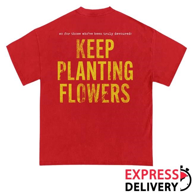 Stick To Your Guns Keep Planting Kpf Globe Tee Shirt