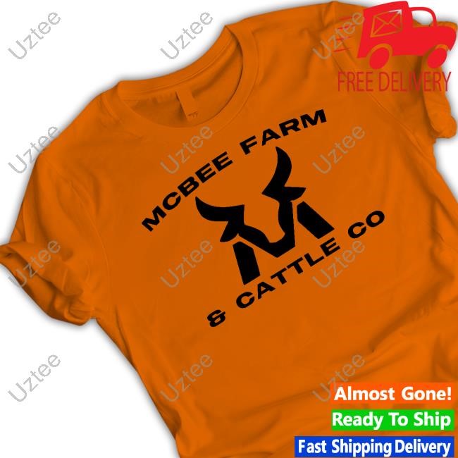 Official Mcbee Farms Clean Logo Tee