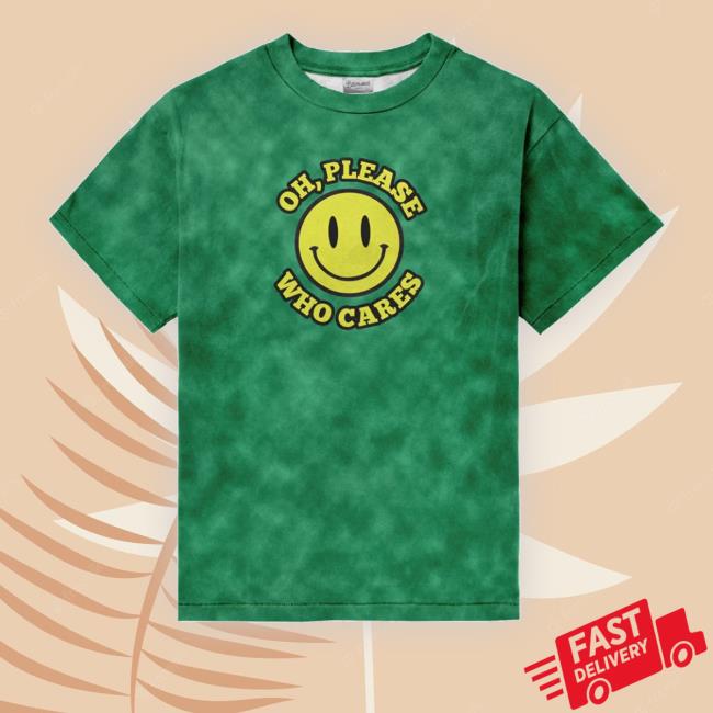 Who Cares Oversize Long Sleeve T Shirt