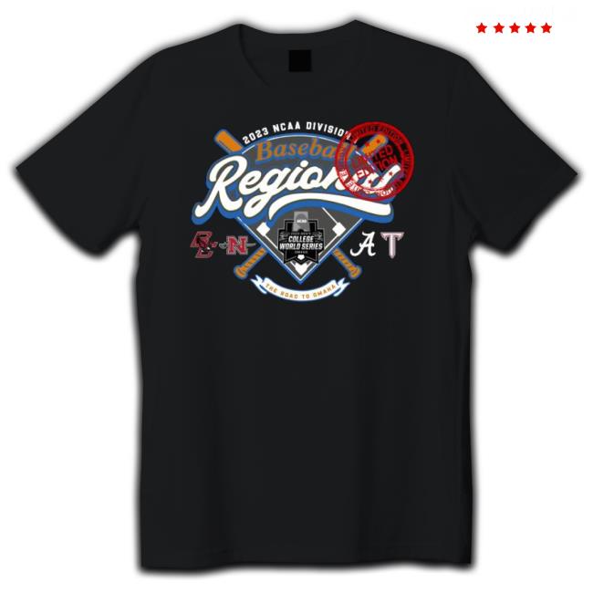 Official Tuscaloosa Regional 2023 Ncaa Division I Baseball Championship shirt