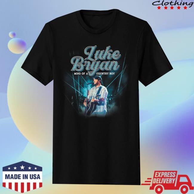 Luke Bryan Merch Store Mind Of A Country Boy Crewneck Sweatshirt