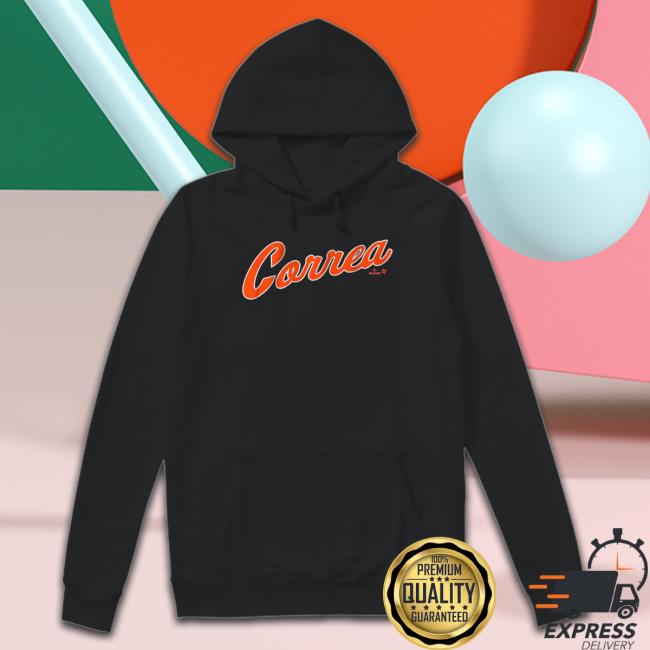 Carlos Correa New York Script Tee Shirt