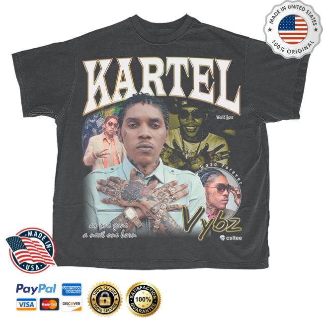 Waiting To Oxtail Kartel World Boss Vybz T Shirts
