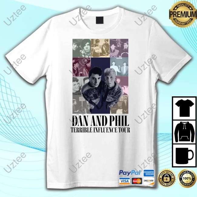Dan And Phil Terrible Influence Tour Tee