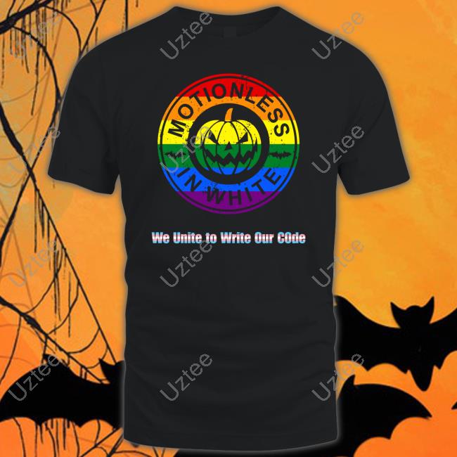 Motionless In White Merch We Unite To Write Our Code Shirt